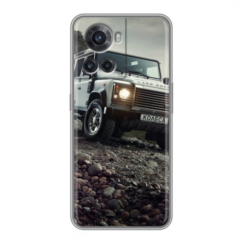 Дизайнерский силиконовый чехол для OnePlus Ace Land Rover