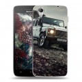 Дизайнерский пластиковый чехол для Lenovo Vibe X Land Rover