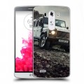 Дизайнерский силиконовый чехол для LG G3 (Dual-LTE) Land Rover