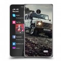 Дизайнерский пластиковый чехол для Nokia X Land Rover