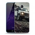 Дизайнерский пластиковый чехол для Meizu M1 Land Rover