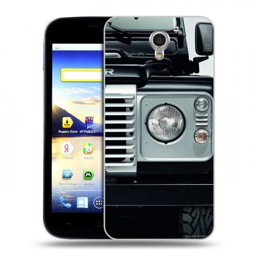 Дизайнерский пластиковый чехол для ZTE Blade A510 Land Rover