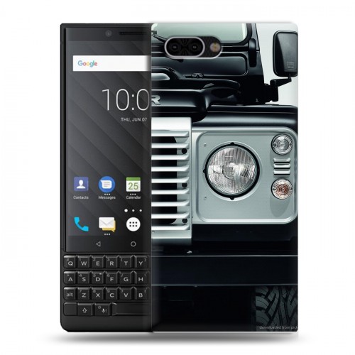 Дизайнерский пластиковый чехол для BlackBerry KEY2 Land Rover