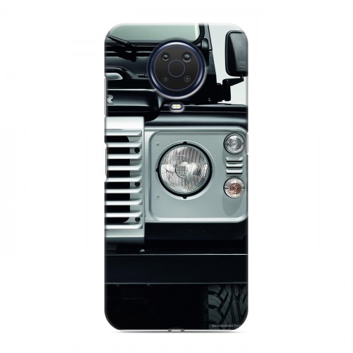 Дизайнерский силиконовый чехол для Nokia G20 Land Rover