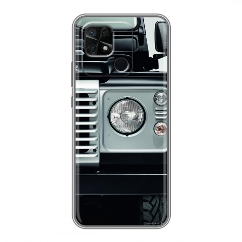 Дизайнерский силиконовый чехол для Xiaomi Redmi 10C Land Rover