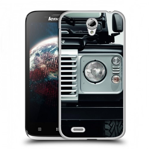 Дизайнерский пластиковый чехол для Lenovo A859 Ideaphone Land Rover