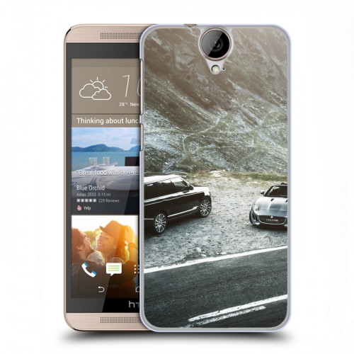 Дизайнерский пластиковый чехол для HTC One E9+ Land Rover