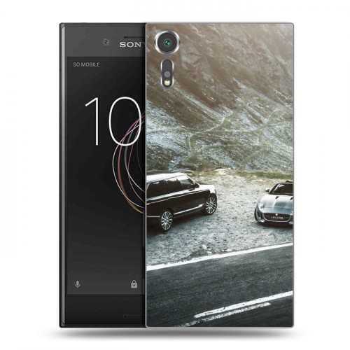 Дизайнерский пластиковый чехол для Sony Xperia XZs Land Rover