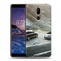 Дизайнерский пластиковый чехол для Nokia 7 Plus Land Rover