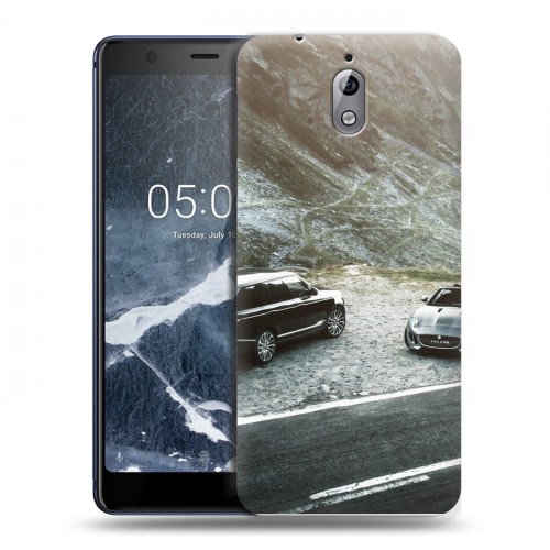 Дизайнерский пластиковый чехол для Nokia 3.1 Land Rover