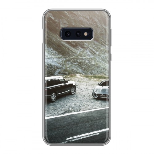 Дизайнерский силиконовый чехол для Samsung Galaxy S10e Land Rover