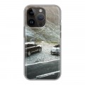 Дизайнерский силиконовый чехол для Iphone 14 Pro Land Rover