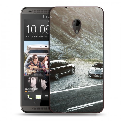 Дизайнерский пластиковый чехол для HTC Desire 700 Land Rover