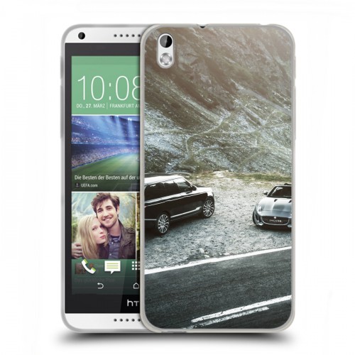 Дизайнерский пластиковый чехол для HTC Desire 816 Land Rover