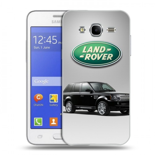 Дизайнерский силиконовый чехол для Samsung Galaxy J7 Land Rover