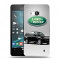 Дизайнерский пластиковый чехол для Microsoft Lumia 550 Land Rover