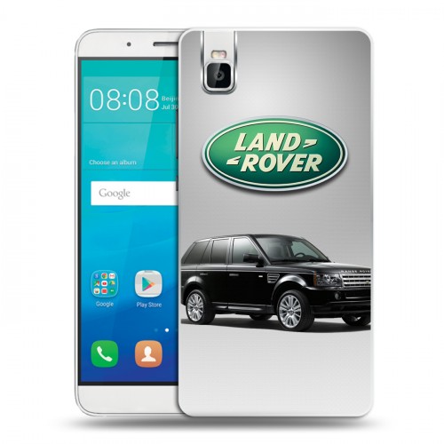 Дизайнерский пластиковый чехол для Huawei ShotX Land Rover