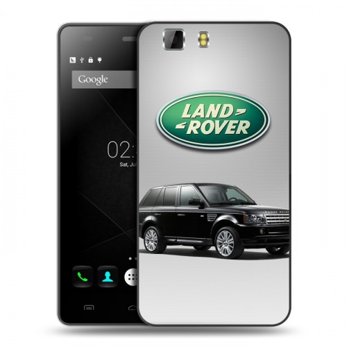 Дизайнерский силиконовый чехол для Doogee X5 Land Rover