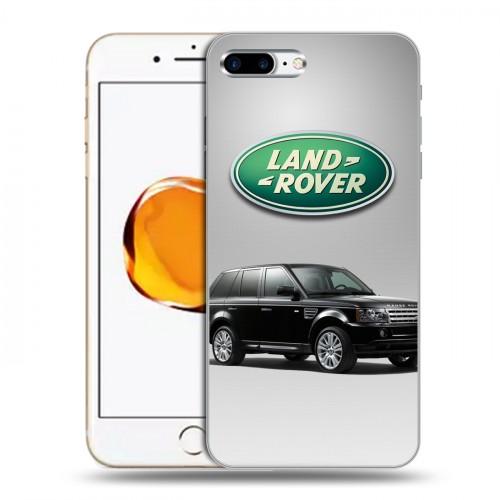 Дизайнерский пластиковый чехол для Iphone 7 Plus / 8 Plus Land Rover