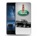 Дизайнерский пластиковый чехол для Nokia 8 Land Rover