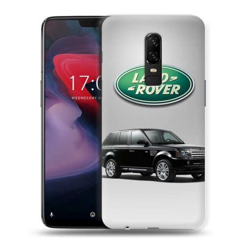 Дизайнерский пластиковый чехол для OnePlus 6 Land Rover