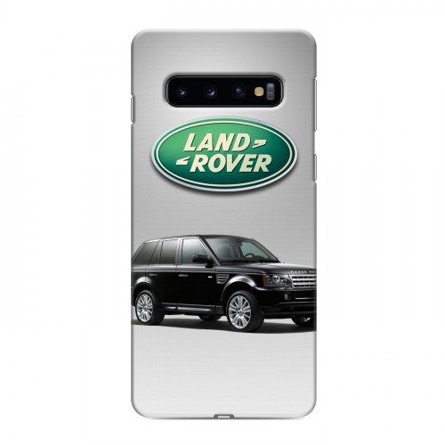 Дизайнерский силиконовый чехол для Samsung Galaxy S10 Land Rover