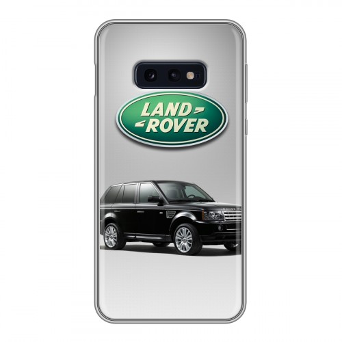 Дизайнерский силиконовый чехол для Samsung Galaxy S10e Land Rover