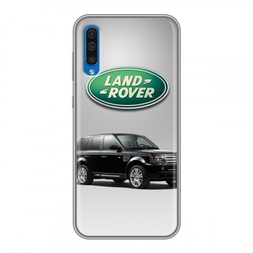 Дизайнерский силиконовый чехол для Samsung Galaxy A50 Land Rover