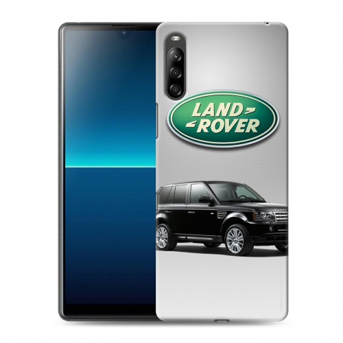 Дизайнерский силиконовый с усиленными углами чехол для Sony Xperia L4 Land Rover