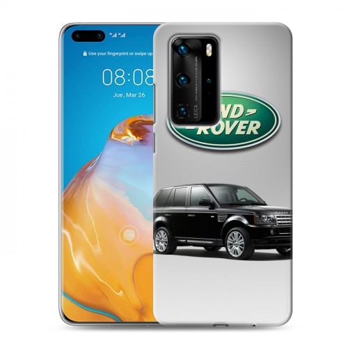 Дизайнерский пластиковый чехол для Huawei P40 Pro Land Rover