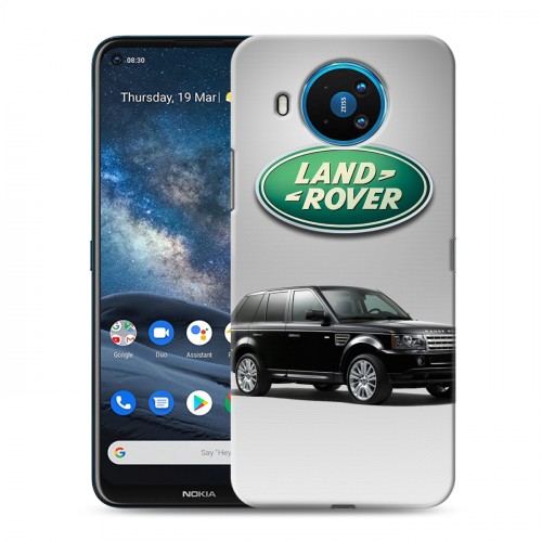 Дизайнерский силиконовый чехол для Nokia 8.3 Land Rover