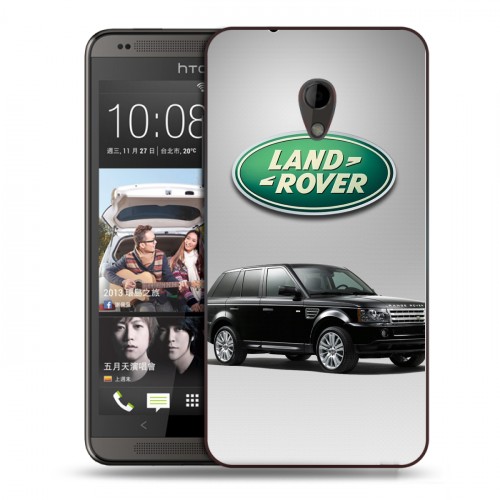 Дизайнерский пластиковый чехол для HTC Desire 700 Land Rover