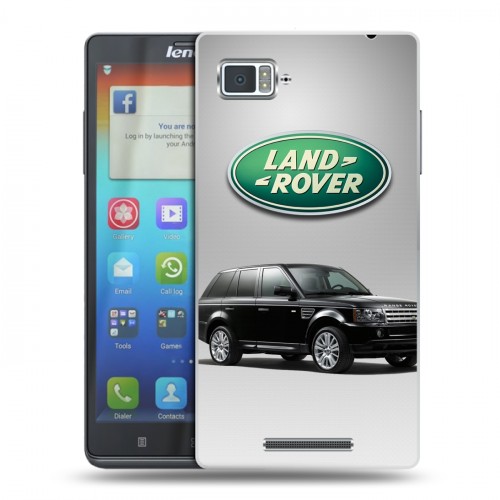 Дизайнерский пластиковый чехол для Lenovo Vibe Z Land Rover