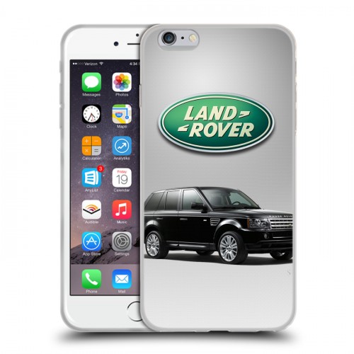 Дизайнерский силиконовый чехол для Iphone 6 Plus/6s Plus Land Rover