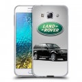 Дизайнерский пластиковый чехол для Samsung Galaxy E5 Land Rover