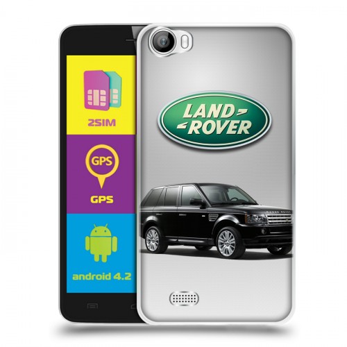 Дизайнерский пластиковый чехол для Explay Rio Land Rover