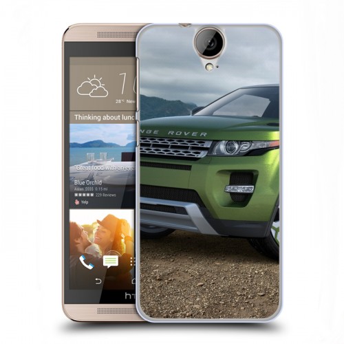 Дизайнерский пластиковый чехол для HTC One E9+ Land Rover