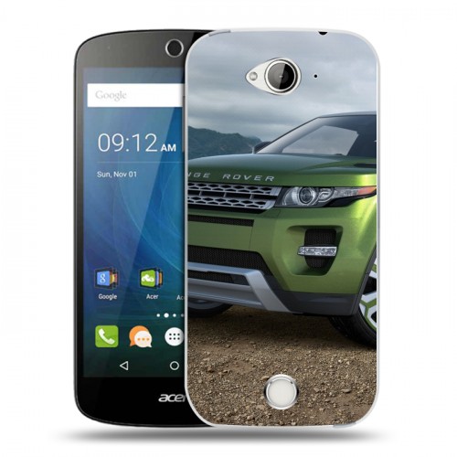 Дизайнерский силиконовый чехол для Acer Liquid Z530 Land Rover