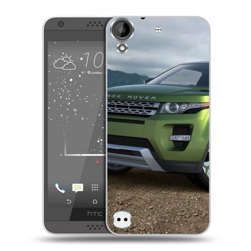 Дизайнерский пластиковый чехол для HTC Desire 530 Land Rover