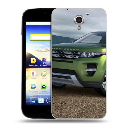 Дизайнерский пластиковый чехол для ZTE Blade A510 Land Rover