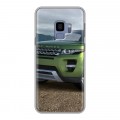Дизайнерский пластиковый чехол для Samsung Galaxy S9 Land Rover