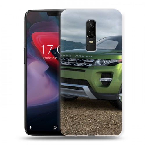 Дизайнерский пластиковый чехол для OnePlus 6 Land Rover