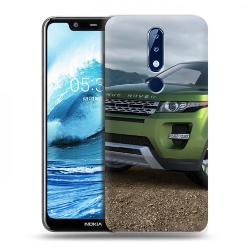 Дизайнерский силиконовый чехол для Nokia 5.1 Plus Land Rover