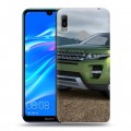 Дизайнерский пластиковый чехол для Huawei Y6 (2019) Land Rover