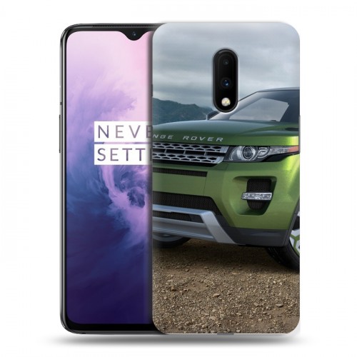 Дизайнерский пластиковый чехол для OnePlus 7 Land Rover