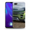 Дизайнерский силиконовый с усиленными углами чехол для OPPO A1k Land Rover