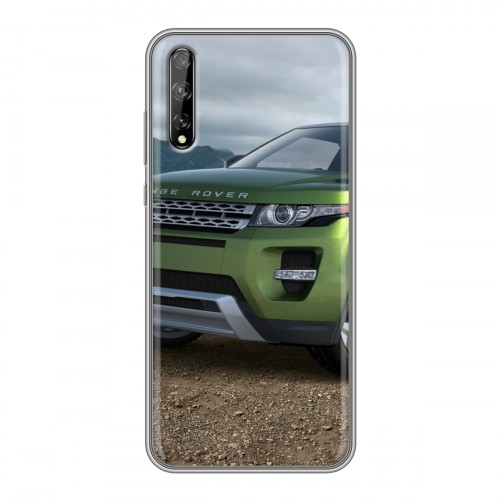 Дизайнерский силиконовый чехол для Huawei Y8p Land Rover