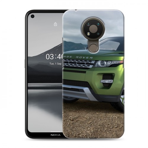 Дизайнерский силиконовый чехол для Nokia 3.4 Land Rover