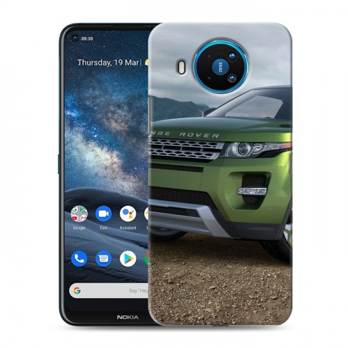 Дизайнерский силиконовый чехол для Nokia 8.3 Land Rover