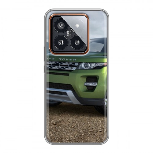 Дизайнерский силиконовый чехол для Xiaomi 14 Pro Land Rover